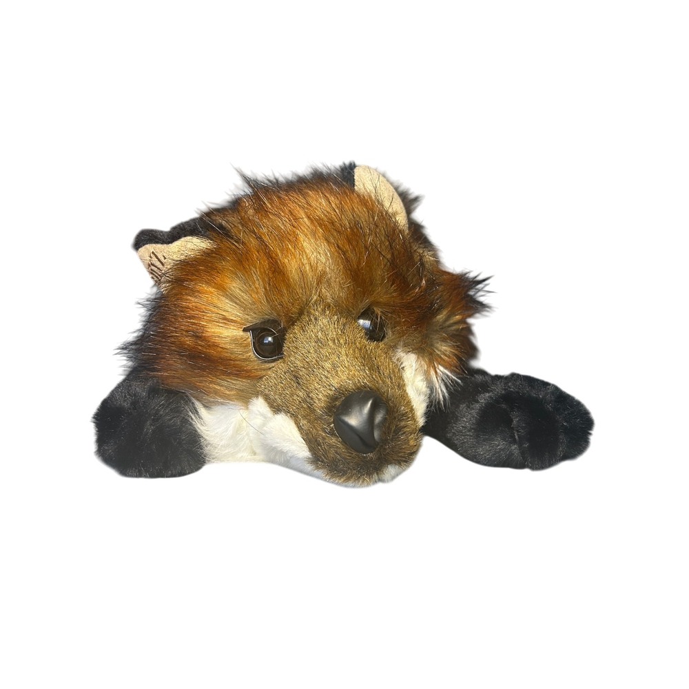 DITZ Designs RED FOX Hugs Hen House 26" Plush Retired Stuffed Animal Rare NEW B